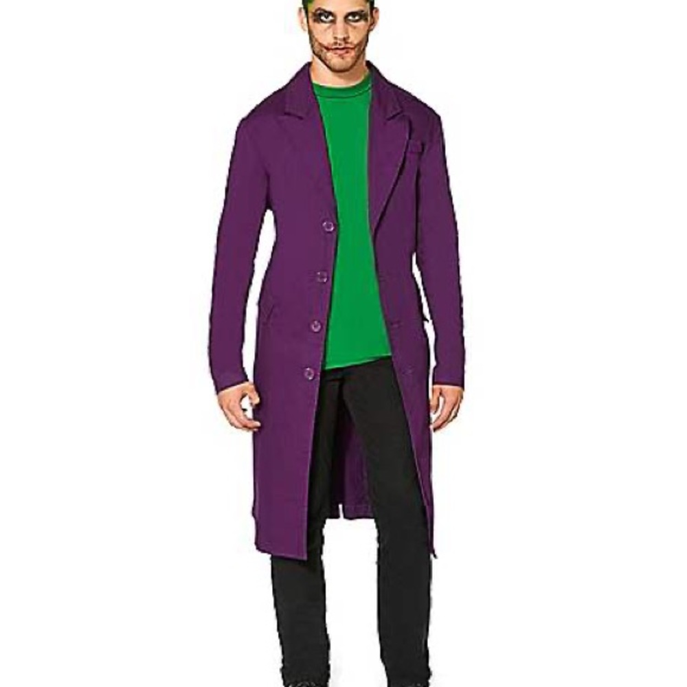 New! Spirit Halloween Purple Jacket.